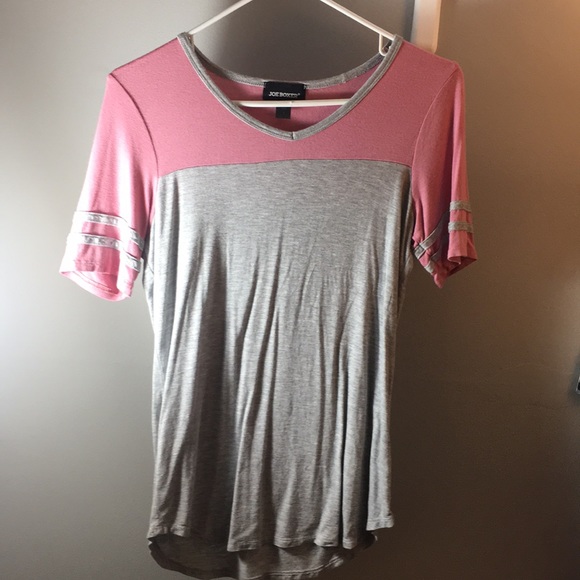 Pink and Grey comfy tee - Picture 1 of 2